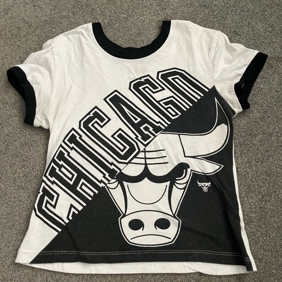 Chicago bulls Crop top t-shirt - Picture 1 of 2
